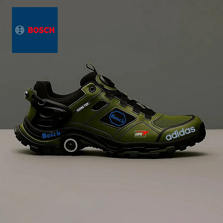 adidas συνεργάζονται για να δημιουργήσουν αδιάβροχα και αντιολισθητικά παπούτσια πεζοπορίας για άνδρες.