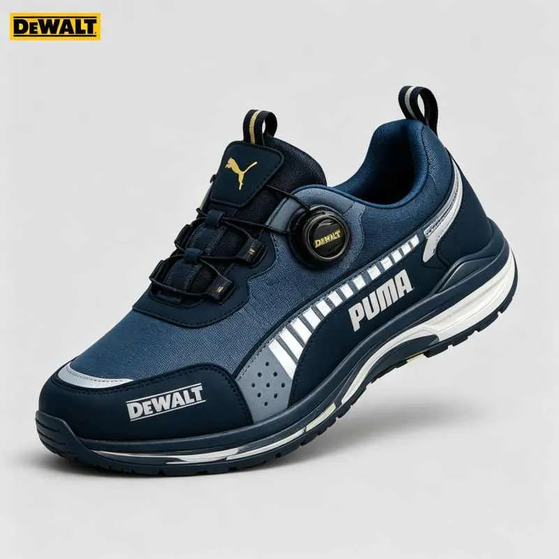 2026 PUMA and DEWALT Waterproof and Breathable Men's Casual Leather Shoes6141