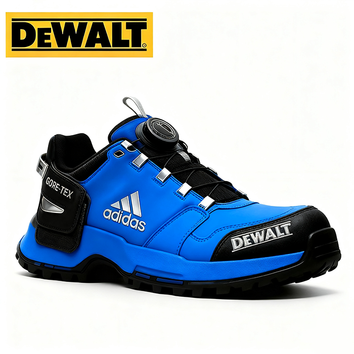 Τα αδιάβροχα παπούτσια από την Adidas® και την DEWALT είναι η ιδανική επιλογή για εργασία και υπαίθριες δραστηριότητες.