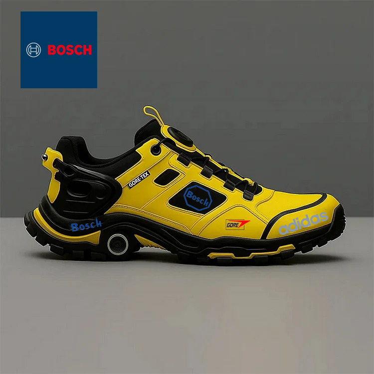 adidas συνεργάζονται για να δημιουργήσουν αδιάβροχα και αντιολισθητικά παπούτσια πεζοπορίας για άνδρες.