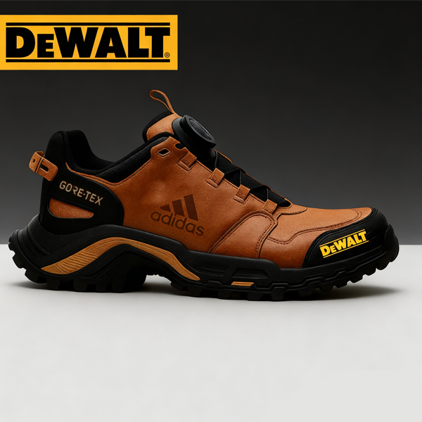 Τα αδιάβροχα παπούτσια από την Adidas® και την DEWALT είναι η ιδανική επιλογή για εργασία και υπαίθριες δραστηριότητες.