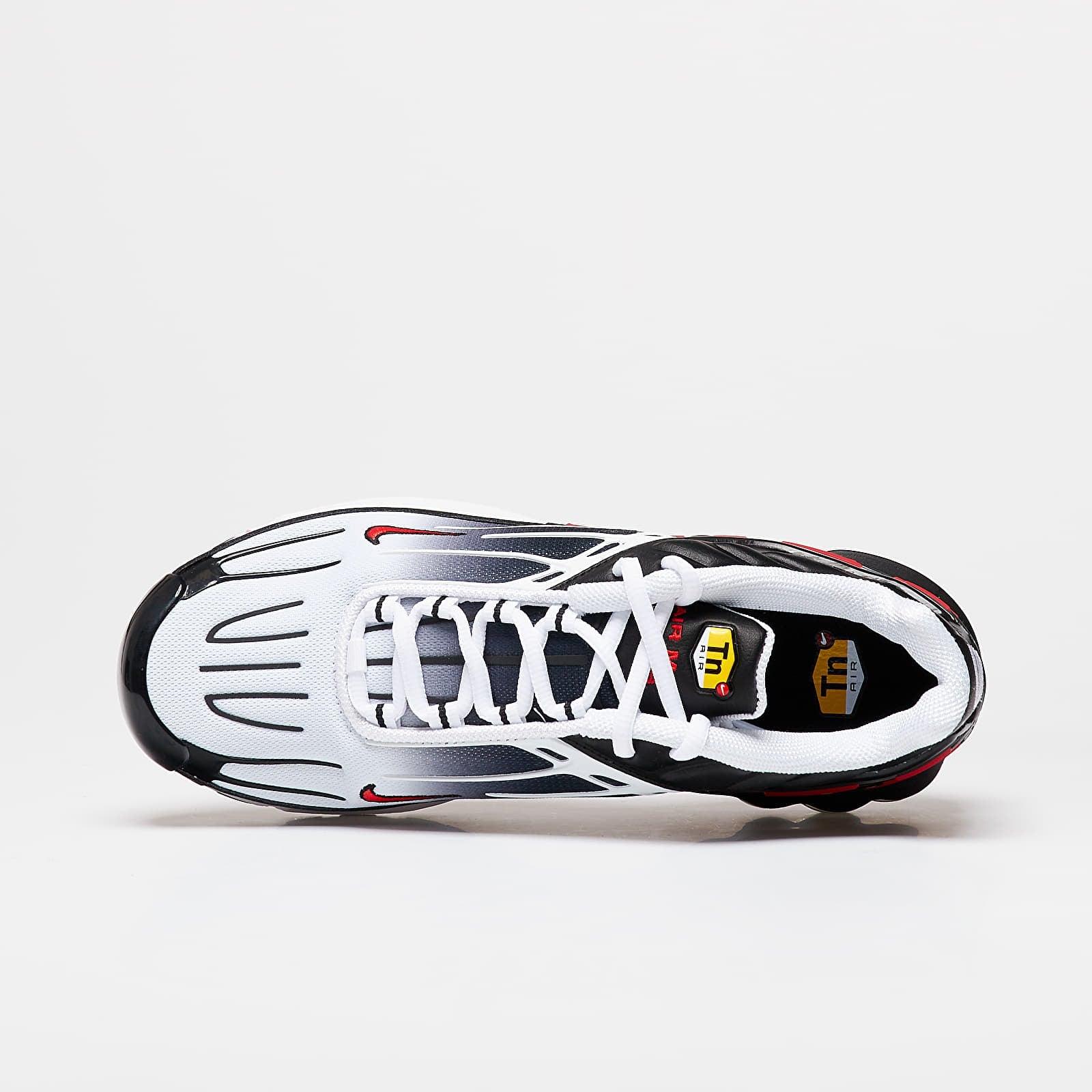 Air Max Plus III Black/University Red/White
