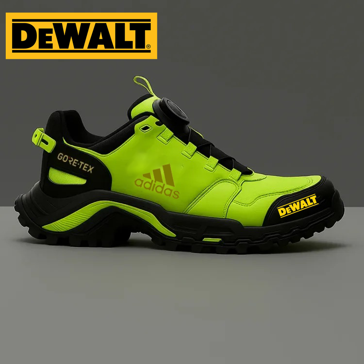 Τα αδιάβροχα παπούτσια από την Adidas® και την DEWALT είναι η ιδανική επιλογή για εργασία και υπαίθριες δραστηριότητες.