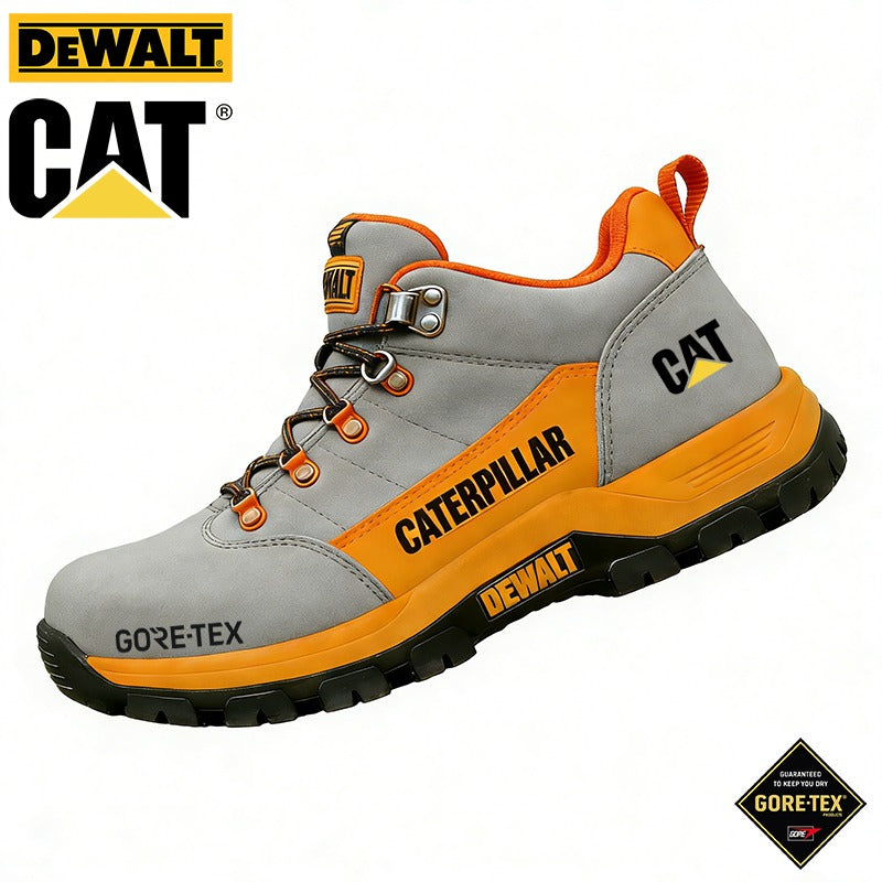 Wodoodporne i oddychające męskie buty robocze i turystyczne marki DEWALT i CAT®