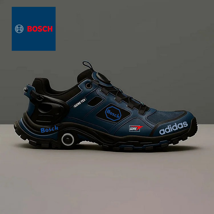 adidas συνεργάζονται για να δημιουργήσουν αδιάβροχα και αντιολισθητικά παπούτσια πεζοπορίας για άνδρες.