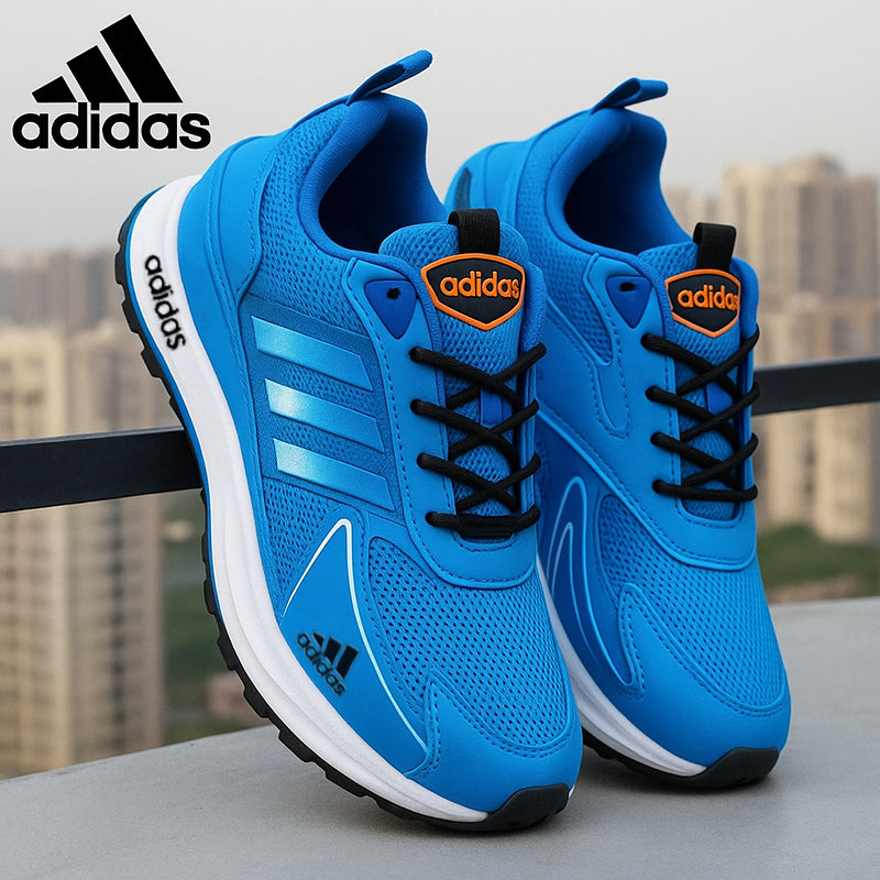 Νέα καλοκαιρινά, αναπνεύσιμα ανδρικά αθλητικά παπούτσια Adidas