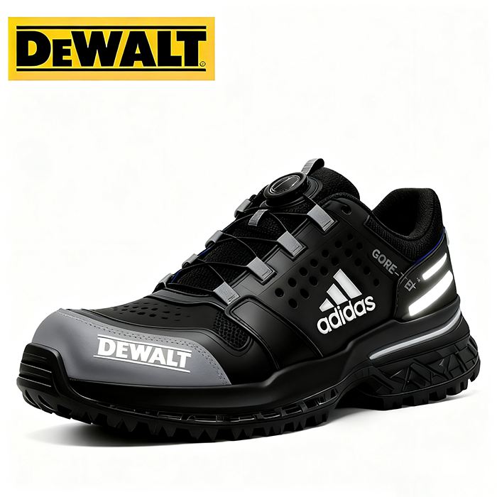 Τα αδιάβροχα παπούτσια από την Adidas® και την DEWALT είναι η ιδανική επιλογή για εργασία και υπαίθριες δραστηριότητες.