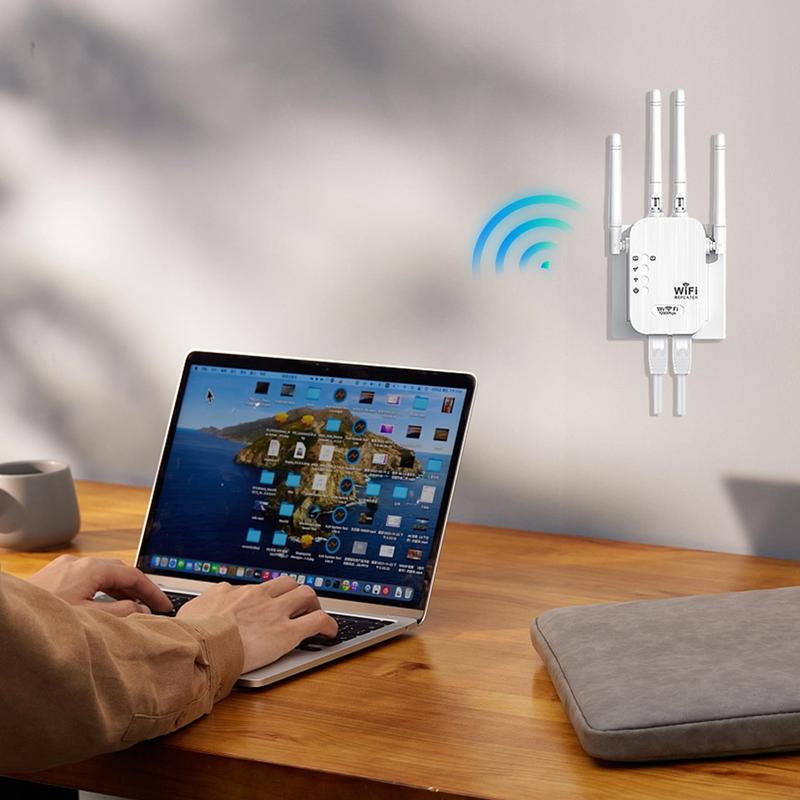 🔥Καυτή προσφορά 2026 🎁Επεκτατήρας WiFi διπλής ζώνης 1200Mbps (5GHz/2.4GHz) που καλύπτει 10.000 τετραγωνικά πόδια και 50 συσκευές