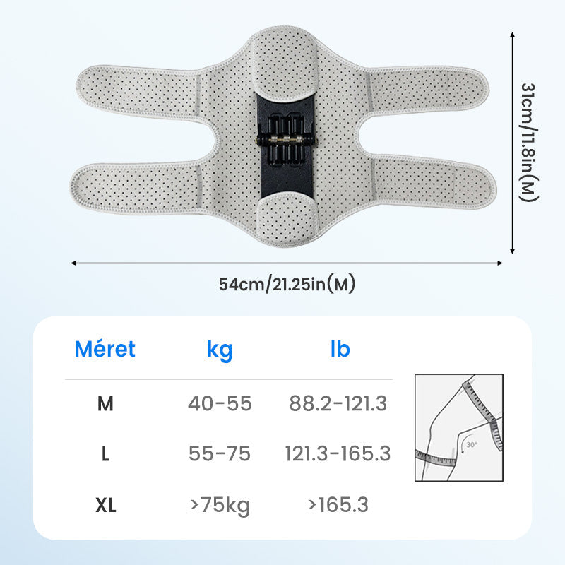【M-XL】🏃‍♂️Ρυθμιζόμενος ενισχυτής γονάτων για αθλητισμό