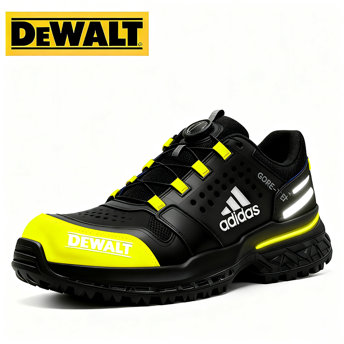 Τα αδιάβροχα παπούτσια από την Adidas® και την DEWALT είναι η ιδανική επιλογή για εργασία και υπαίθριες δραστηριότητες.