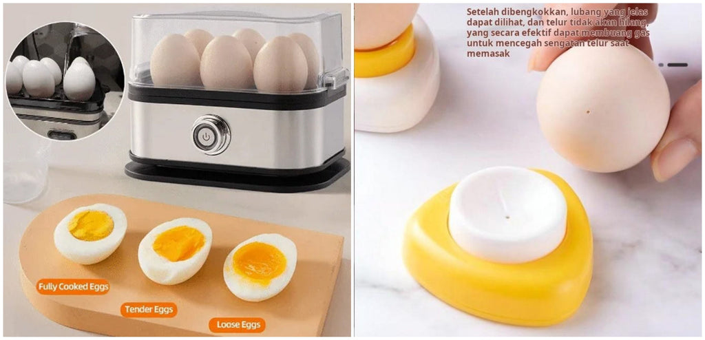🥚 Πολυλειτουργικός ατμομάγειρας για αυγά με διαφανές καπάκι