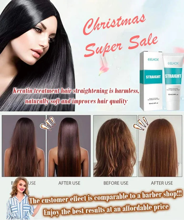 ✨ΤΕΛΕΥΤΑΙΑ ΗΜΕΡΑ ΕΚΠΤΩΣΕΙΣ 50% ΕΚΠΤΩΣΗ✨ Κρέμα Ισιώματος Μαλλιών με Μετάξι και Κερατίνη