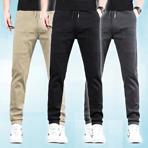 🔥Τελευταία Ημέρα Εκπτώσεων 50% ΕΚΠΤΩΣΗ🥰MultiPants – Ελαστικό Ανθεκτικό Παντελόνι Cargo με Πολλαπλές Τσέπες