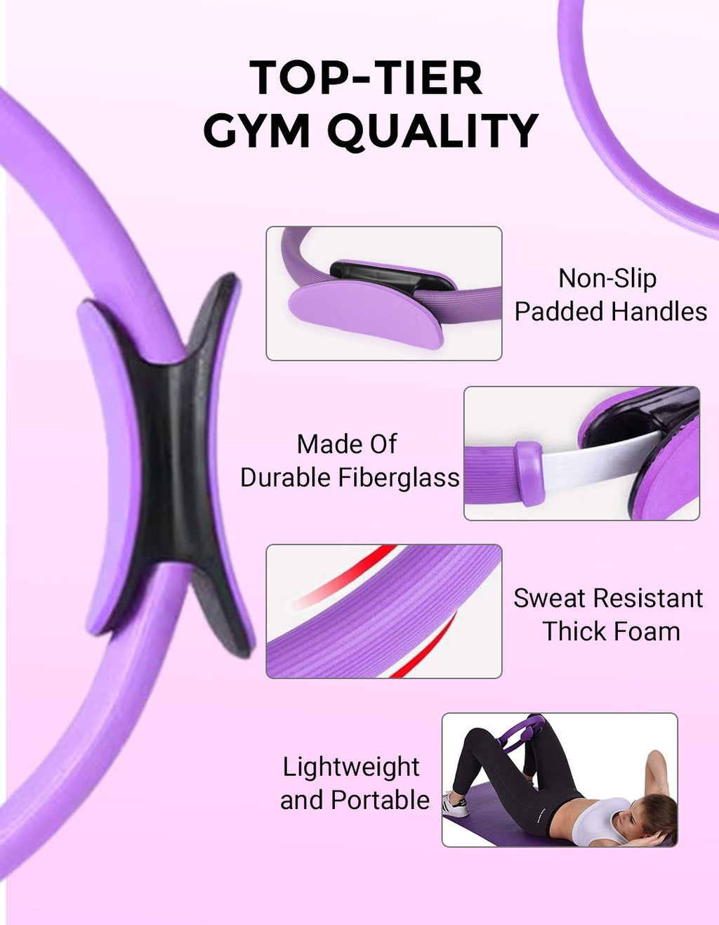 Δακτύλιο Πιλάτες – Εξοπλισμός για Φιτνες και Καθοδική Γυμναστική