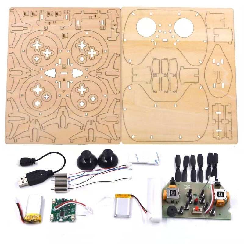✈️ Ξύλινο κιτ drone για παιδιά – παιχνίδια STEM, DIY και πτήση | Εκπαιδευτικά παιχνίδια🧩🧠🎁