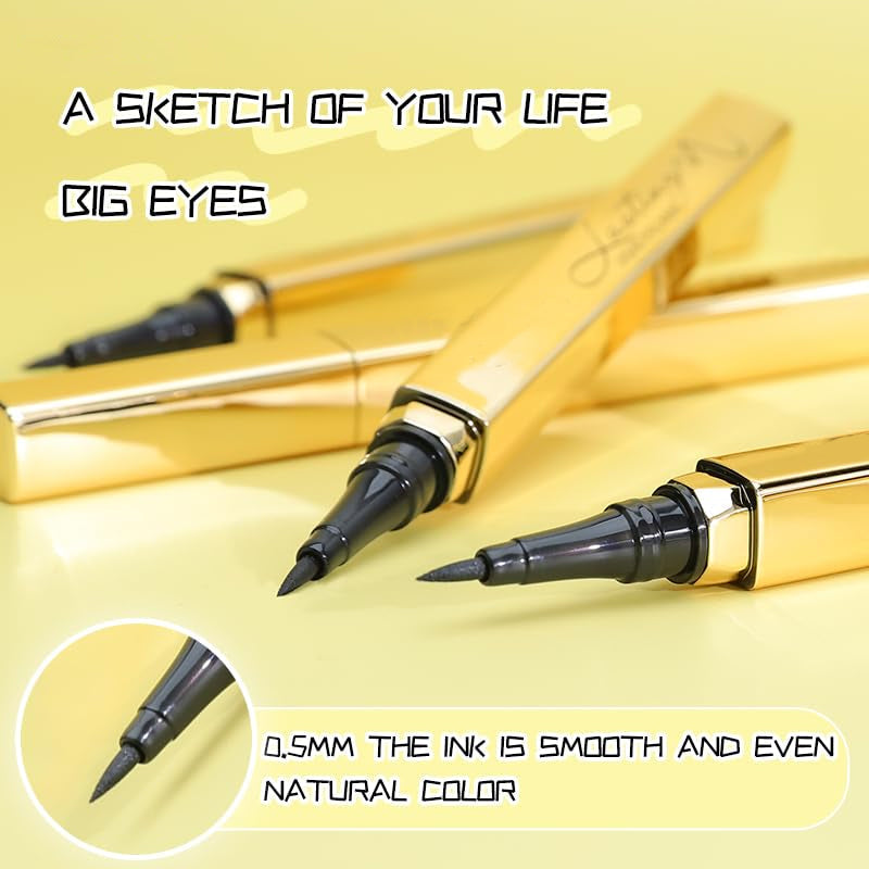 ✨ Μακράς Διάρκειας Υδρoανθεκτικό Υγρό Eyeliner 💖